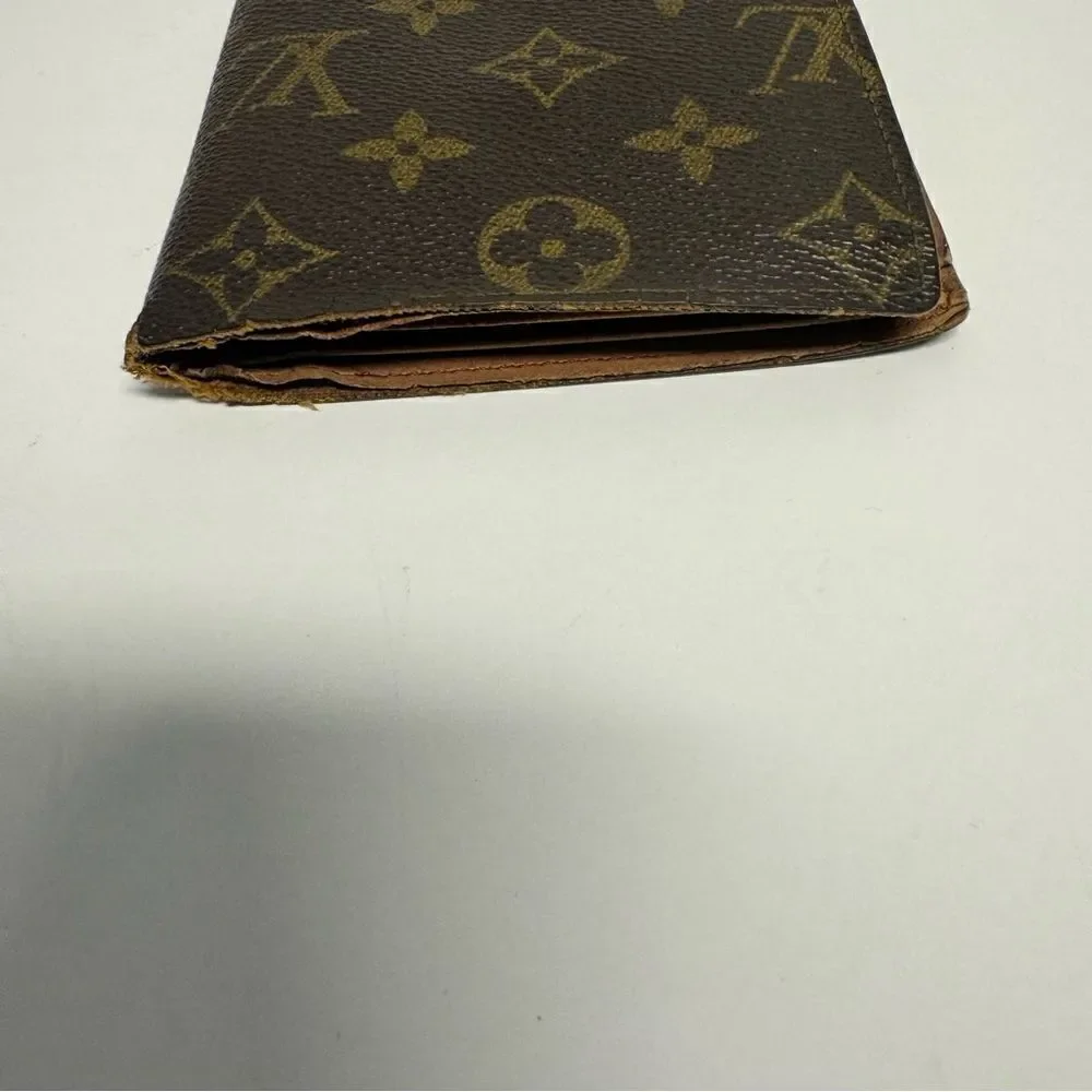 LV Louis Vuitton Monogram Bi-Fold Portefeuille Marco Men’s Wallet CA1903